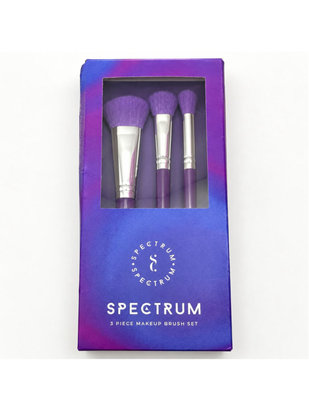 Spectrum 3-Piece Makeup Brush Set